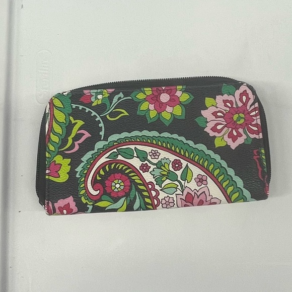 Vera Bradley | Petal Paisley Zip Around Wallet - Picture 3 of 3